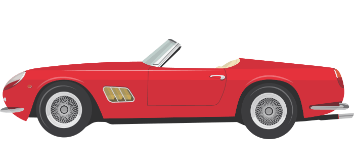 1986 - Ferris Bueller's Day Off - 250 GT California Spyder convertible